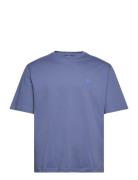 Hale Logo Patch T-Shirt Designers T-Kortærmet Skjorte Blue J. Lindeberg
