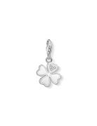 Charm Pendant Cloverleaf Accessories Jewellery Necklaces Chain Necklaces Silver Thomas Sabo