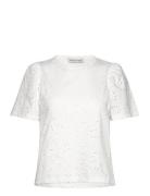 Oframa Tops T-shirts & Tops Short-sleeved White Munthe