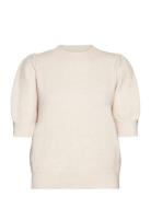 Vmdoffy 2/4 O-Neck Pullover Ga Noos Tops Knitwear Jumpers Grey Vero Moda