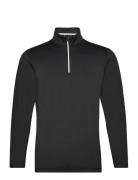 Youv 1/4 Zip Sport Sweatshirts & Hoodies Fleeces & Midlayers Black PUMA Golf