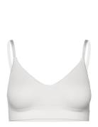 Lucia Bra Top Rice Lingerie Bras & Tops Soft Bras Tank Top Bras White Missya