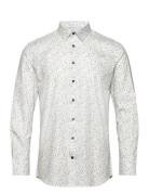 Slhslimdetail Shirt Ls Classic Noos Tops Shirts Casual White Selected Homme