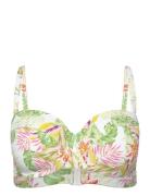 Tropics Pique Pb Swimwear Bikinis Bikini Tops Wired Bikinitops White Hunkemöller