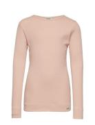 Plain Tee Ls Tops T-shirts Long-sleeved T-Skjorte Pink MarMar Copenhagen