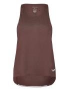 Performance Tank Tops T-shirts & Tops Sleeveless Brown Castore