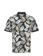 Jjchill Aop Polo Ss Tops Polos Short-sleeved Multi/patterned Jack & J S