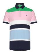 Tailored Fit Performance Polo Shirt Sport Polos Short-sleeved Multi/patterned Ralph Lauren Golf