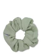 Ea Zig-Zag Scrunchie Accessories Hair Accessories Scrunchies Grey SUI AVA