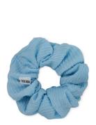 Ea Zig-Zag Scrunchie Accessories Hair Accessories Scrunchies Blue SUI AVA