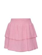 Vmnatali Hw Short Lace Skirt Wvn Girl Dresses & Skirts Skirts Short Skirts Pink Vero Moda Girl