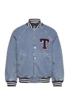 Letterman Denim Jacket Ch7011 Jakke Denimjakke Blue Tommy Jeans