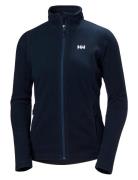 W Daybreaker Fleece Jacket Sport Sweatshirts & Hoodies Fleeces & Midlayers Navy Helly Hansen