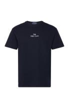 Classic Fit Logo Jersey T-Shirt Tops T-Kortærmet Skjorte Navy Polo Ralph Lauren