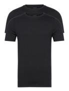 Onsbasic Slim O-Neck 2-Pack Noos Tops T-Kortærmet Skjorte Black ONLY & SONS