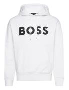 Sullivan 16 Tops Sweatshirts & Hoodies Hoodies White BOSS