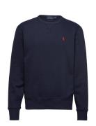 The Rl Fleece Sweatshirt Designers Sweatshirts & Hoodies Sweatshirts Blue Polo Ralph Lauren