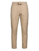 Barcelona Cotton / Linen Pants Bottoms Trousers Casual Beige Clean Cut Copenhagen