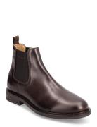 St Fairkon Chelsea Boot Støvlet Chelsea Boot Brown GANT