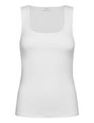 Vikenza U-Neck S/L Tank Top - Noos Tops T-shirts & Tops Sleeveless White Vila