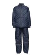 Basic Thermal Set -Solid Outerwear Thermo Outerwear Thermo Sets Blue CeLaVi