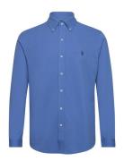 Featherweight Mesh Shirt Designers Shirts Casual Blue Polo Ralph Lauren