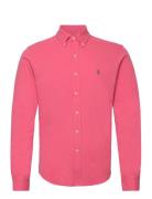 Featherweight Mesh Shirt Designers Shirts Casual Pink Polo Ralph Lauren