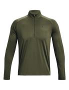 Ua Tech 2.0 1/2 Zip Sport Sweatshirts & Hoodies Fleeces & Midlayers Khaki Green Under Armour