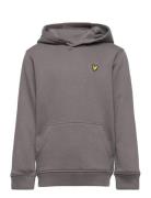 Classic Oth Hoody Fleece Tops Sweatshirts & Hoodies Hoodies Grey Lyle & Scott Junior