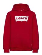 Levi's® Screenprint Batwing Pullover Hoodie Tops Sweatshirts & Hoodies Hoodies Red Levi's