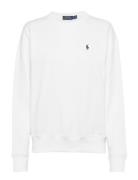 Fleece Pullover Tops Sweatshirts & Hoodies Sweatshirts White Polo Ralph Lauren