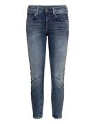 Arc 3D Mid Skinny Wmn Bottoms Jeans Skinny Blue G-Star RAW