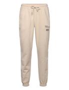 Halo Cotton Sweatpants Sport Sweatpants Beige HALO