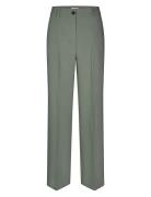 Gale Pants Bottoms Trousers Wide Leg Green Modström