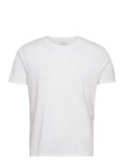 Men's Modal Crew Neck T-Shirt 1-Pack Sport T-Kortærmet Skjorte White Danish Endurance