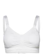 Padded Maternity & Nursing Bra Lingerie Bras & Tops Maternity Bras White Carriwell