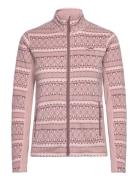 Olga Fleece Sport Sweatshirts & Hoodies Fleeces & Midlayers Pink Kari Traa