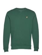 Crew Neck Sweatshirt Tops Sweatshirts & Hoodies Sweatshirts Green Lyle & Scott