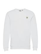 Crew Neck Sweatshirt Tops Sweatshirts & Hoodies Sweatshirts White Lyle & Scott