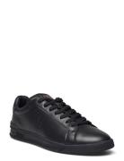 Heritage Court Ii Leather Sneaker Low-top Sneakers Black Polo Ralph Lauren