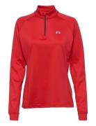 Women's Core Midlayer Sport Sweatshirts & Hoodies Fleeces & Midlayers Red Newline