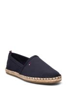 Basic Tommy Flat Espadrille Espadrillos Flade Sandal Blue Tommy Hilfiger