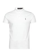 Custom Slim Fit Soft Cotton Polo Shirt Tops Polos Short-sleeved White Polo Ralph Lauren