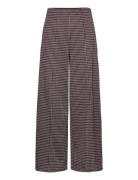 Ihkate Cameleon Pa2 Bottoms Trousers Wide Leg Brown ICHI