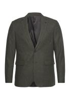 Santos Wool Blazer Suits & Blazers Blazers Single Breasted Blazers Khaki Green Clean Cut Copenhagen