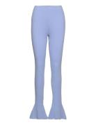 Aia Flare Pants Bottoms Trousers Flared Blue Hosbjerg