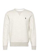 Double-Knit Sweatshirt Tops Sweatshirts & Hoodies Sweatshirts Grey Polo Ralph Lauren