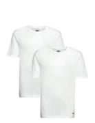 Levi's® Short Sleeve Crewneck T-Shirt 2-Pack Tops T-Kortærmet Skjorte White Levi's