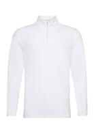 Youv 1/4 Zip Sport Sweatshirts & Hoodies Fleeces & Midlayers White PUMA Golf