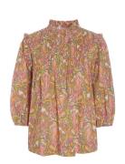 Line Ns  Tops Blouses Long-sleeved Orange Dea Kudibal